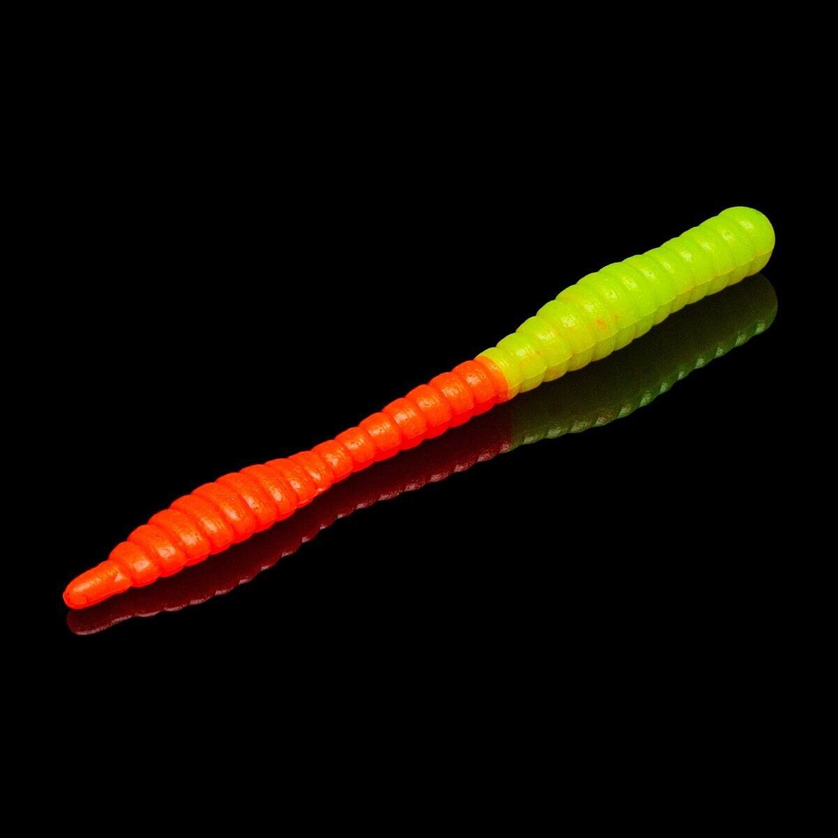 Soorex Worm 80mm Chartreuse - Orange
