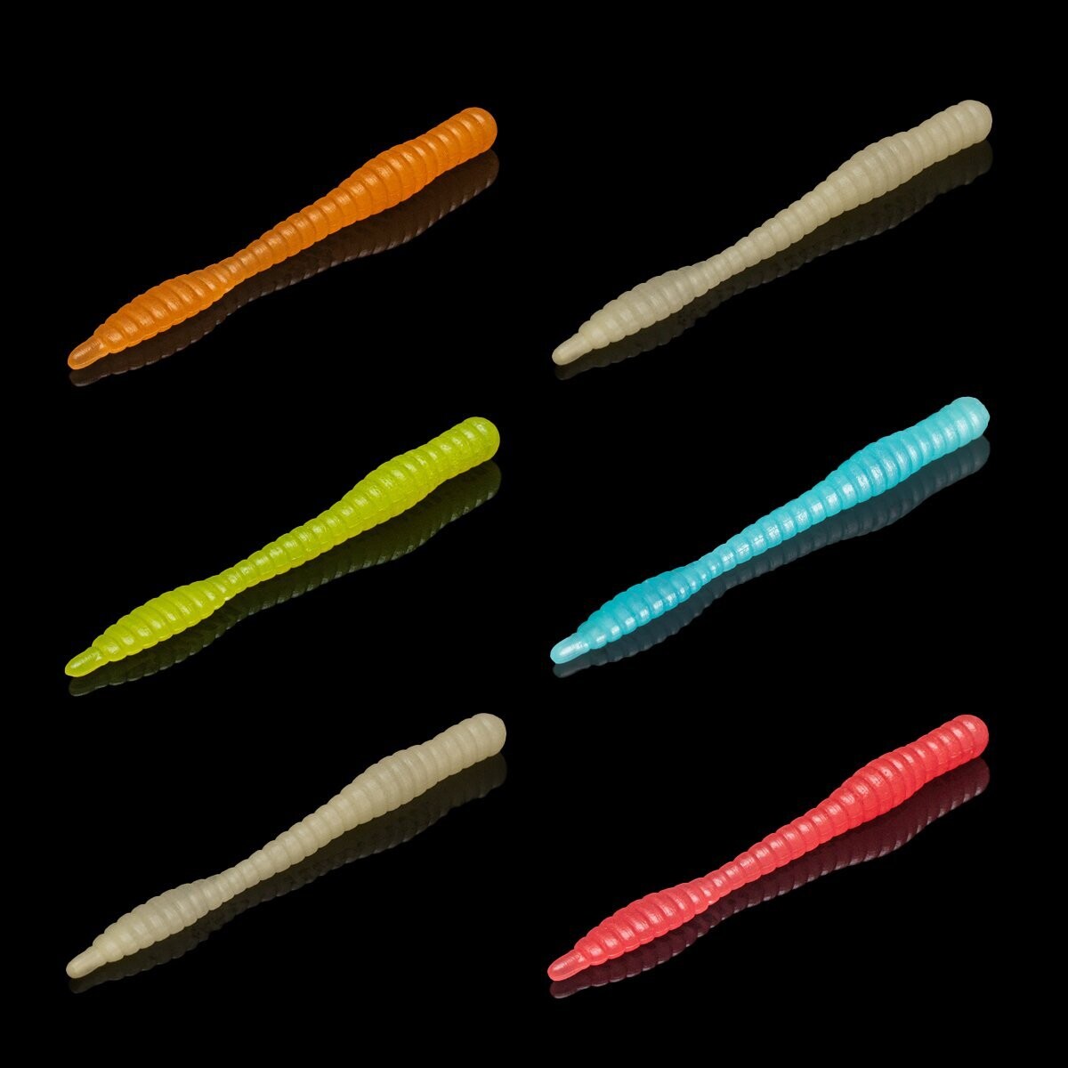 Soorex Worm 80mm Glow Mix