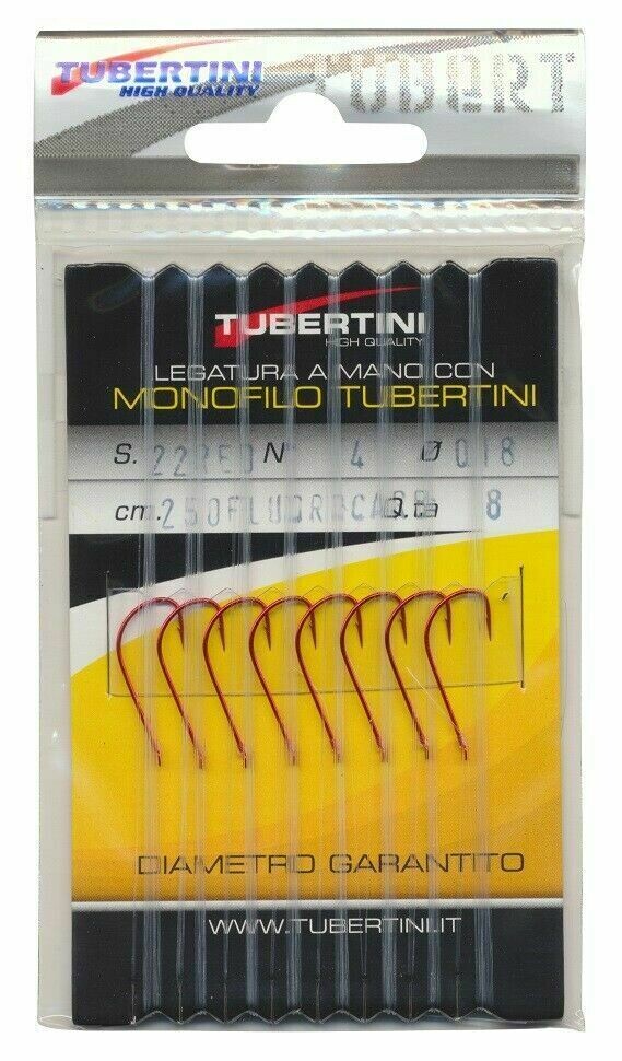 Tubertini Haken gebunden, Serie 22, Gr. 6