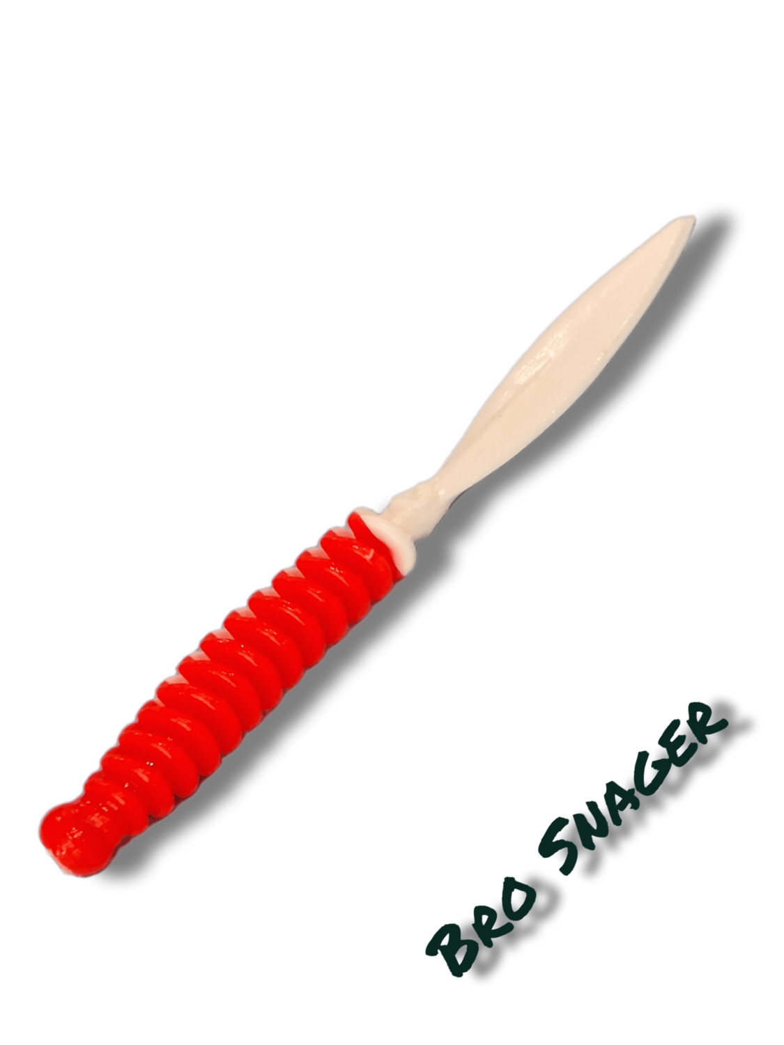 Trout Rocker Bro Snager 75mm Rot/weiss