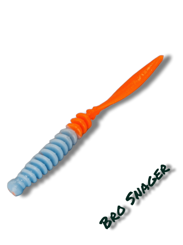 Trout Rocker Bro Snager 75mm Babyblau/Orange