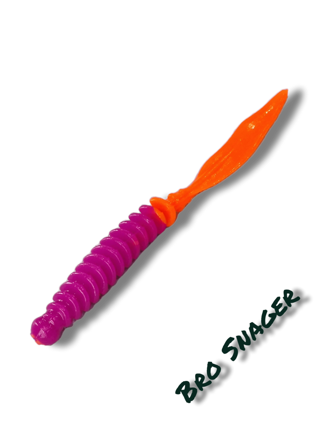 Trout Rocker Bro Snager 75mm Fishingman Dennis Edition Lila/Orange