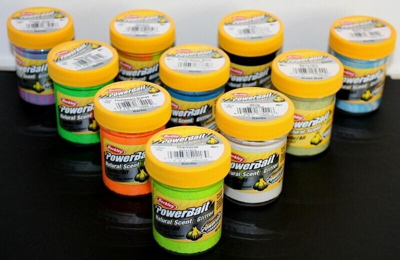 Berkley PowerBait Knoblauch, verschiedene Farben