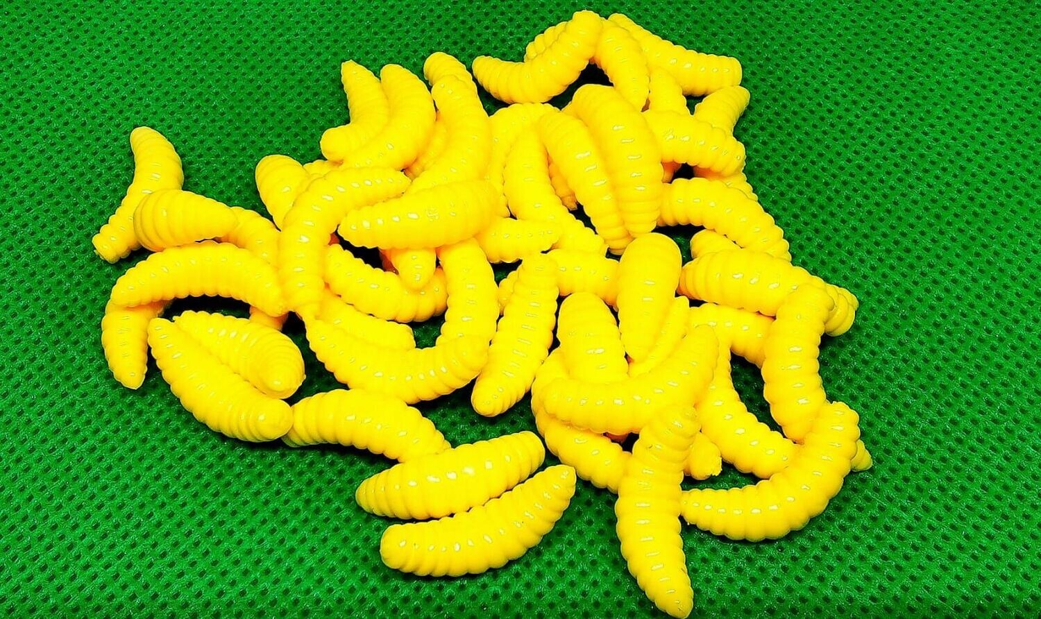 Bienenmade 2cm, gelb, auftreibend, Geschmack: Käse