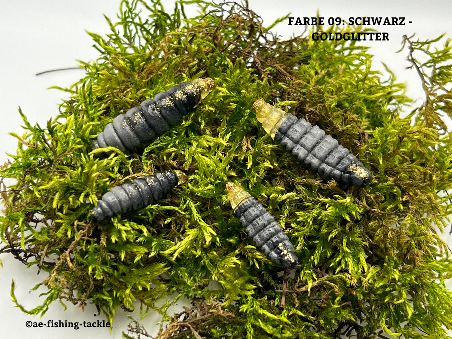 ACTIVA BIENENMADE, SCHWARZ - GOLDGLITTER, auftreibend, 30 mm