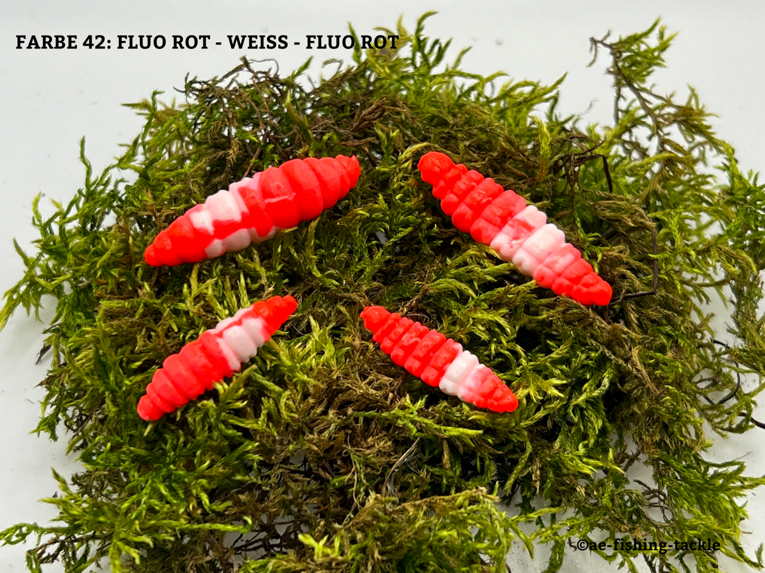 ACTIVA BIENENMADE, FLUO ROT - WEISS - FLUO ROT, auftreibend, 30 mm