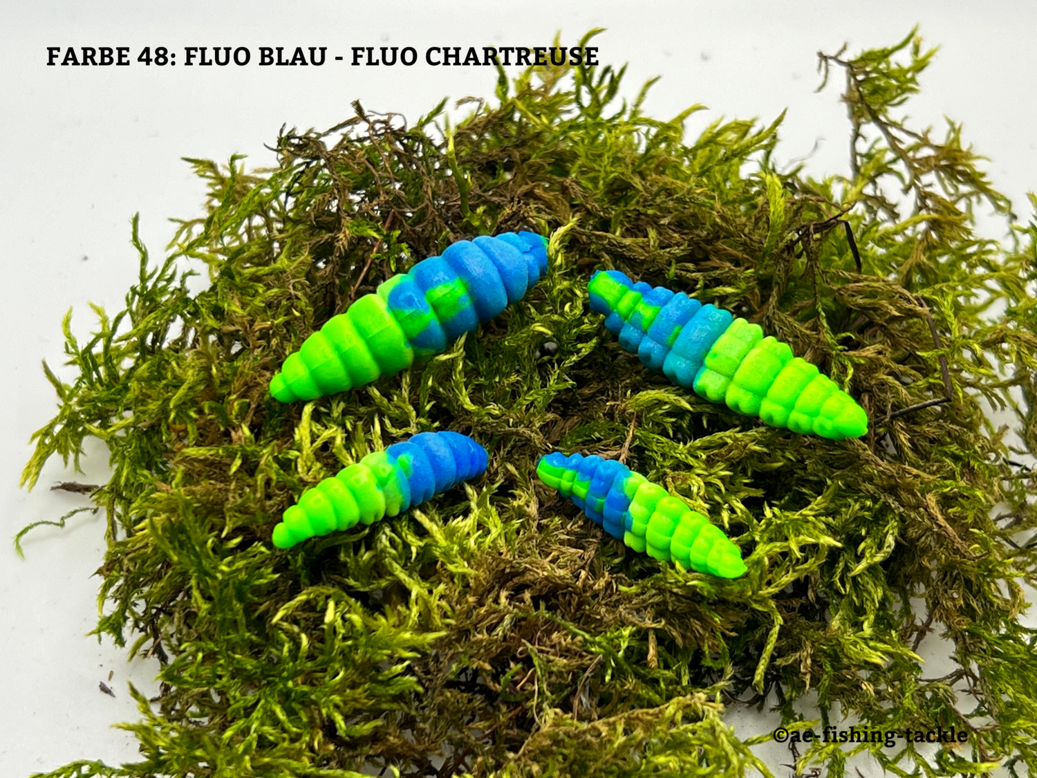 ACTIVA BIENENMADE, FLUO BLAU - FLUO CHARTREUSE, auftreibend, 30 mm