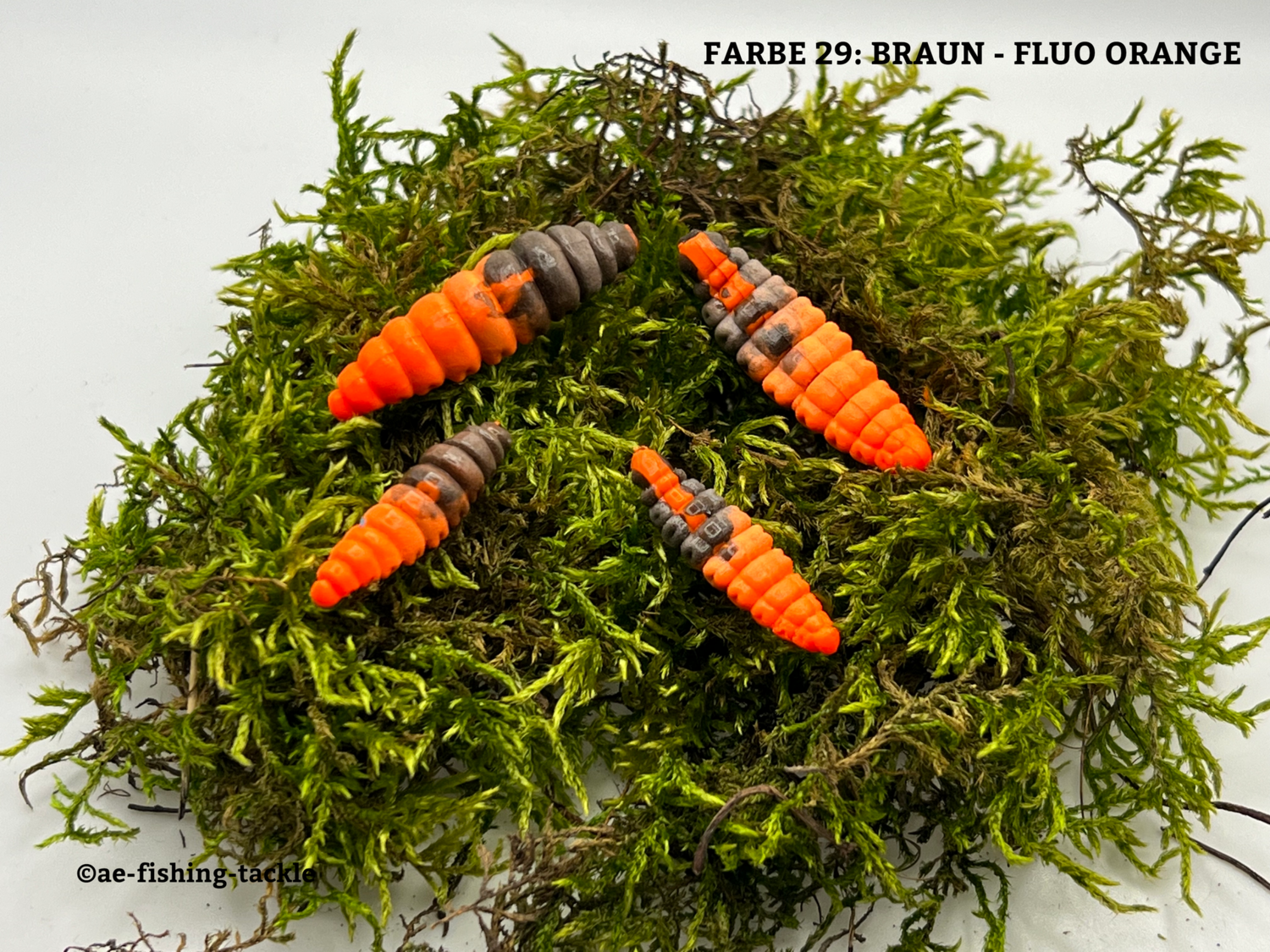 ACTIVA BIENENMADE, BRAUN - FLUO ORANGE, auftreibend, 30 mm