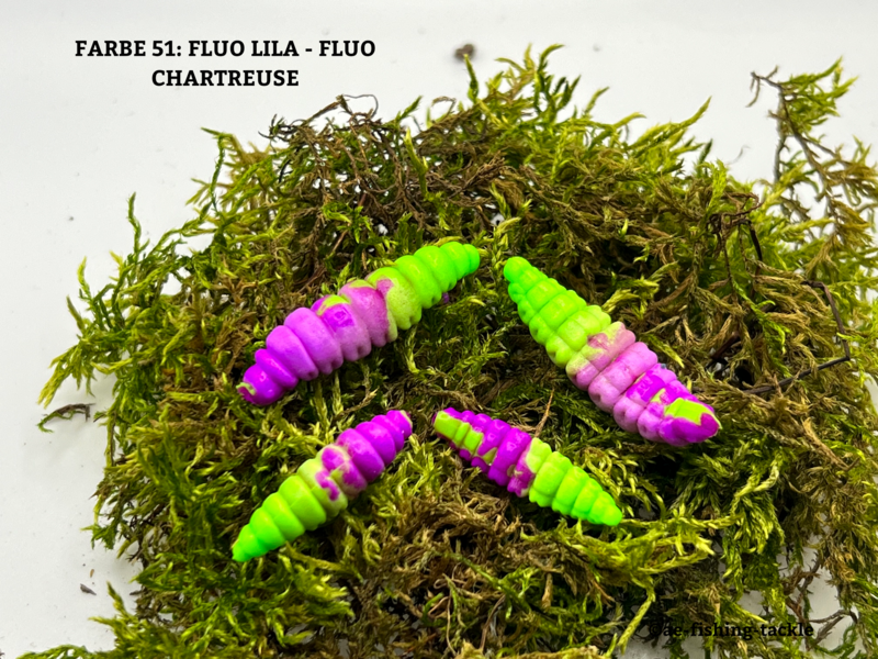 ACTIVA BIENENMADE, FLUO LILA - FLUO CHARTREUSE, auftreibend, 40mm