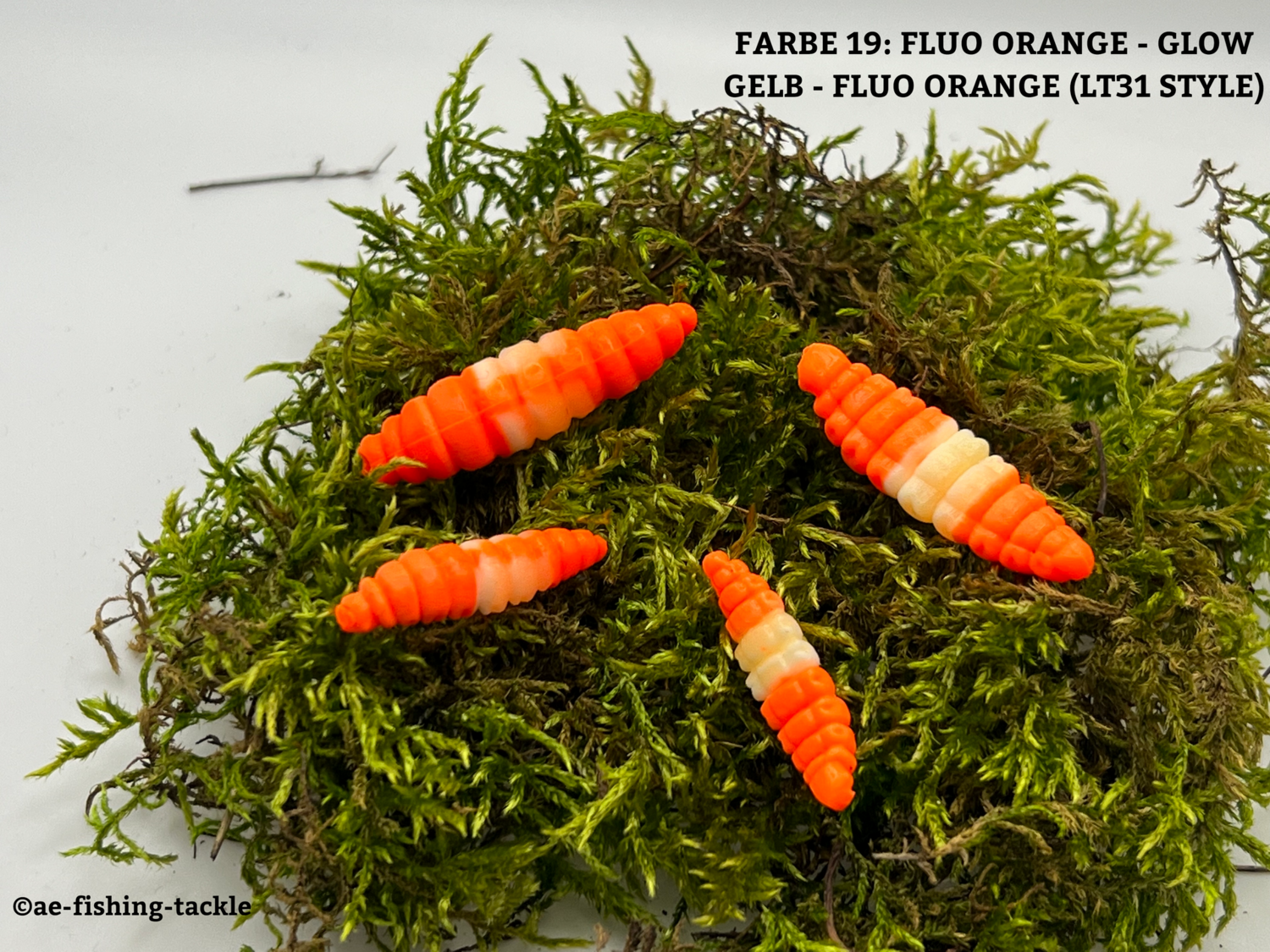 ACTIVA BIENENMADE, FLUO ORANGE - GLOW GELB - FLUO ORANGE (LT31 STYLE), auftreibend, 40mm