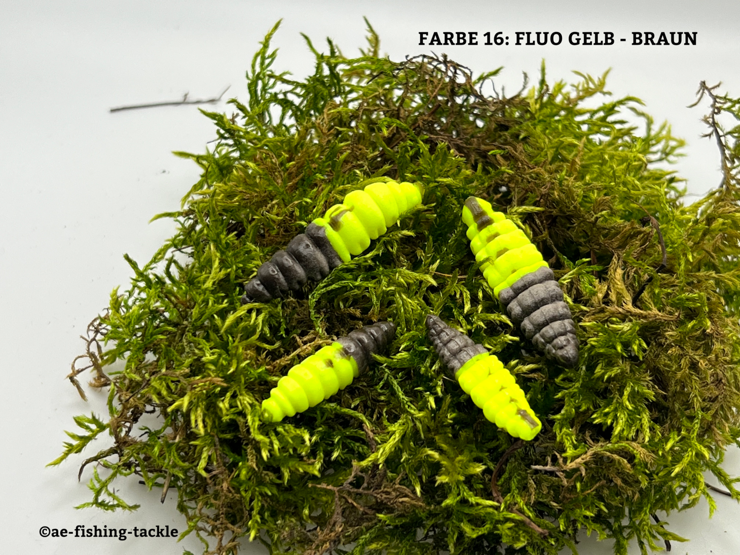 ACTIVA BIENENMADE, FLUO GELB - BRAUN, auftreibend, 40mm