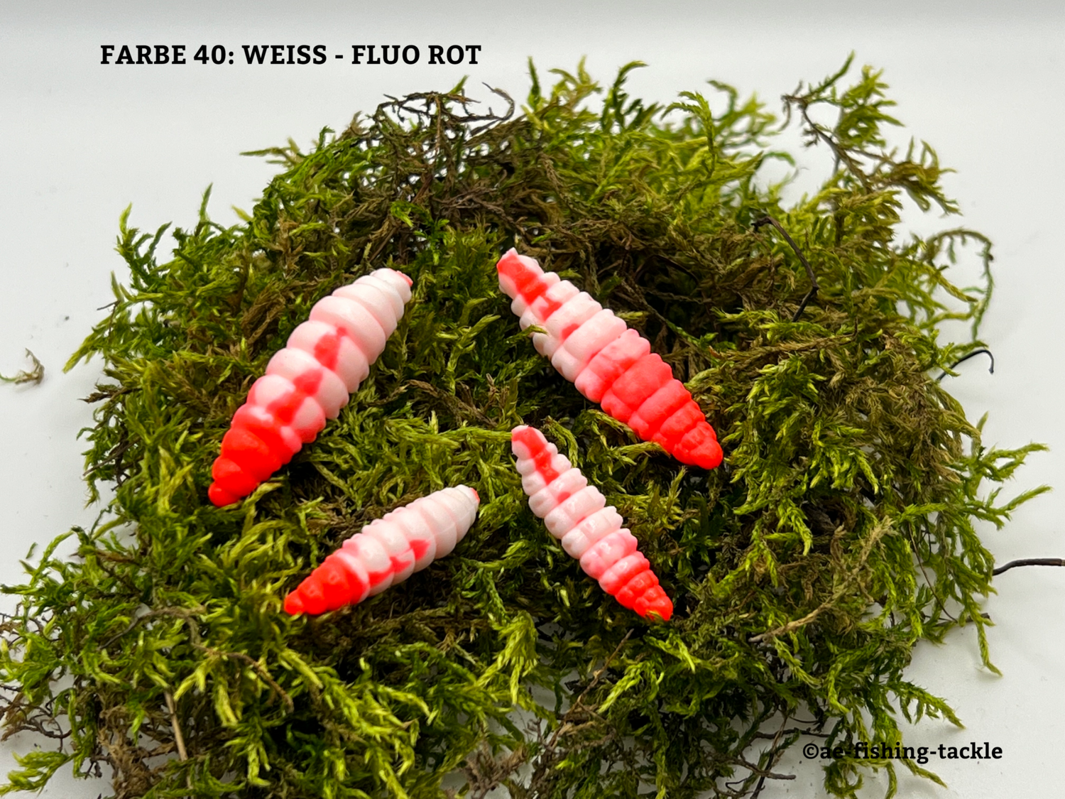 ACTIVA BIENENMADE, WEISS - FLUO ROT, auftreibend, 40mm