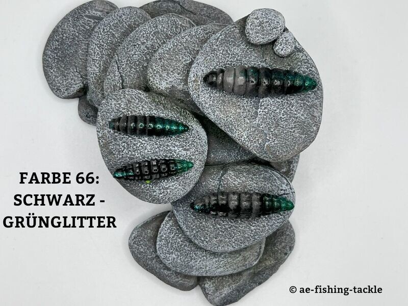 ACTIVA BIENENMADE, SCHWARZ -
GRÜNGLITTER, auftreibend, 30 mm