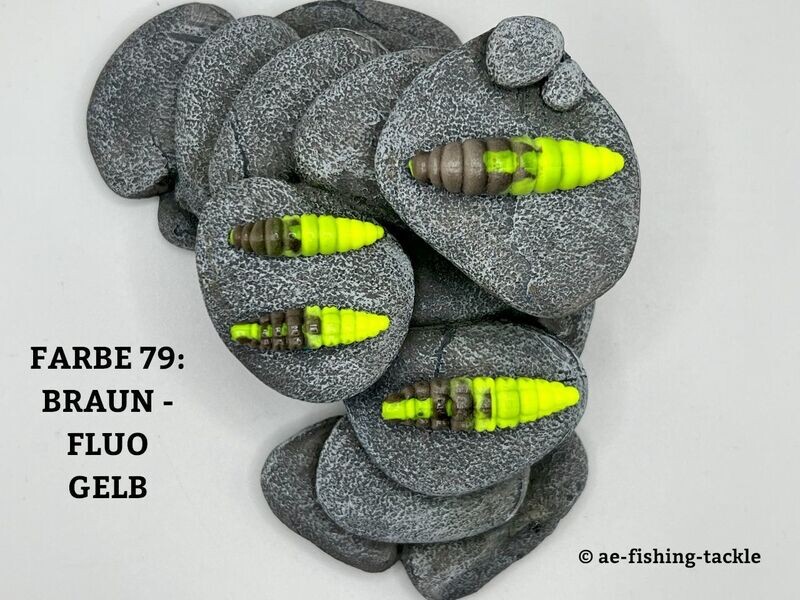 ACTIVA BIENENMADE, BRAUN - FLUO GELB, auftreibend, 30 mm
