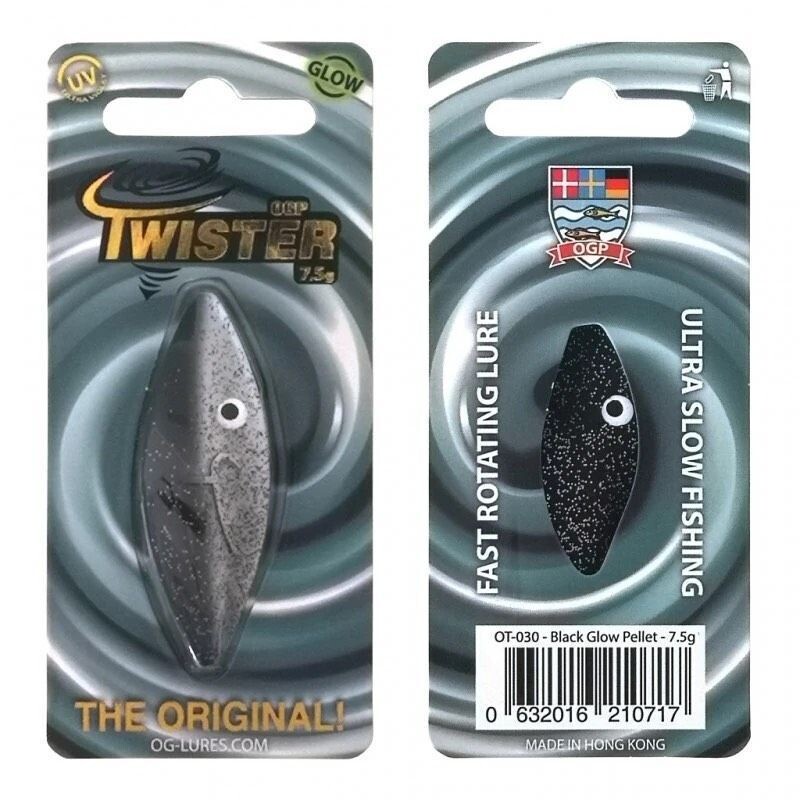 OGP TWISTER Black Glow Pellet 7,5 gr.