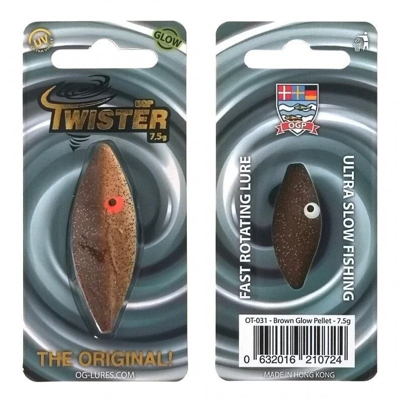 OGP TWISTER Brown Glow Pellet 7,5 gr.