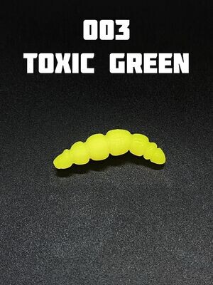 Larva Apod 37mm 003 toxic green