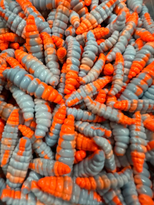 ACTIVA BIENENMADE, BABYBLAU - ORANGE, auftreibend, 30 mm