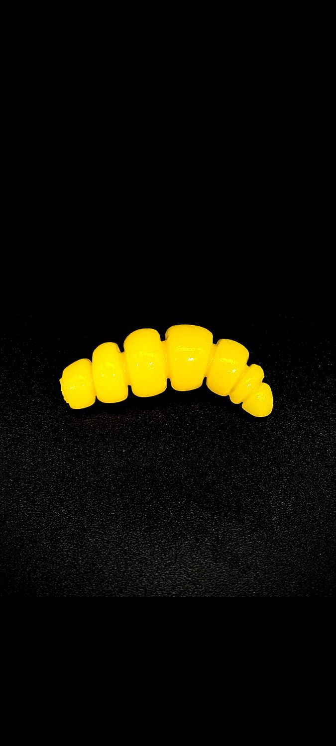 Larva Apod Fat 32mm 004 yellow