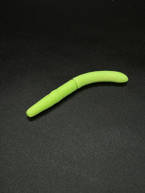 WORM FAT 70mm, 011 chartreuse