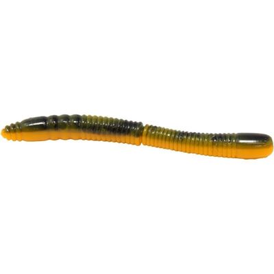 FTM Lifter Lures Wurmy cheese 6,5 cm dark yellow / black