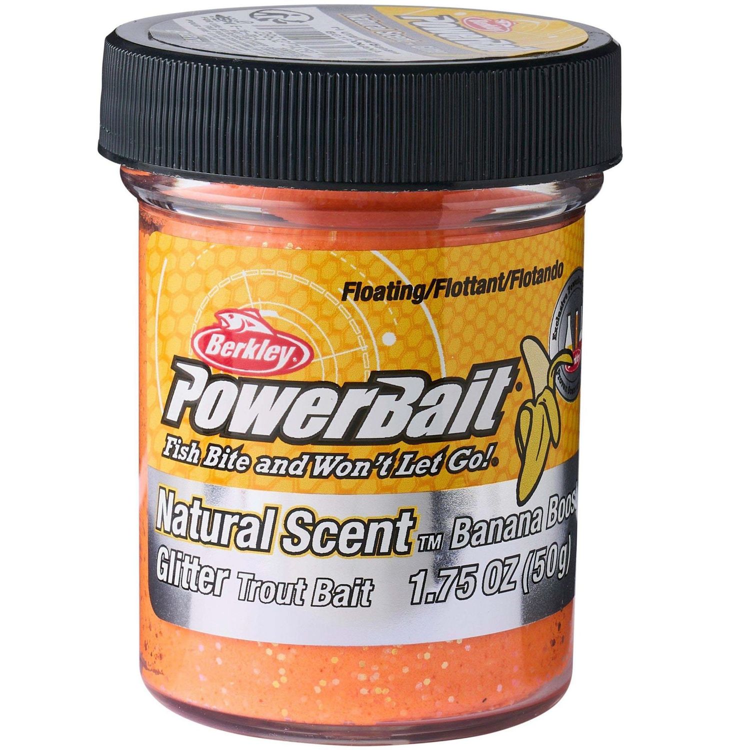 Berkley Powerbait Frucht Range Banana Boost fluo orange