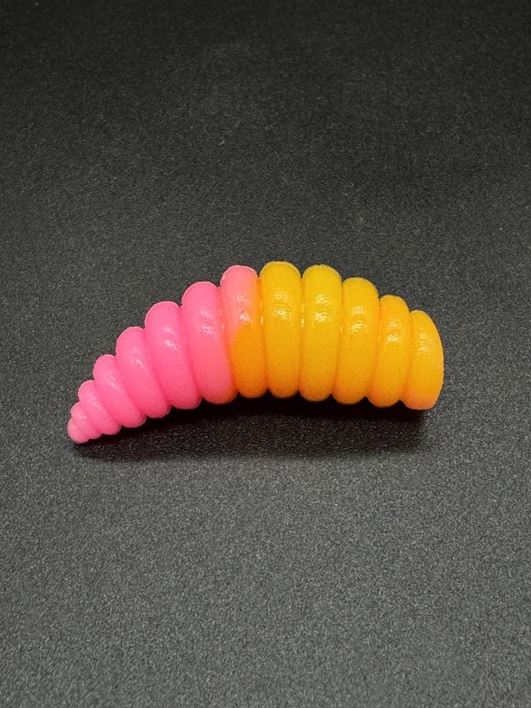 Larva XL 37mm gelb pink