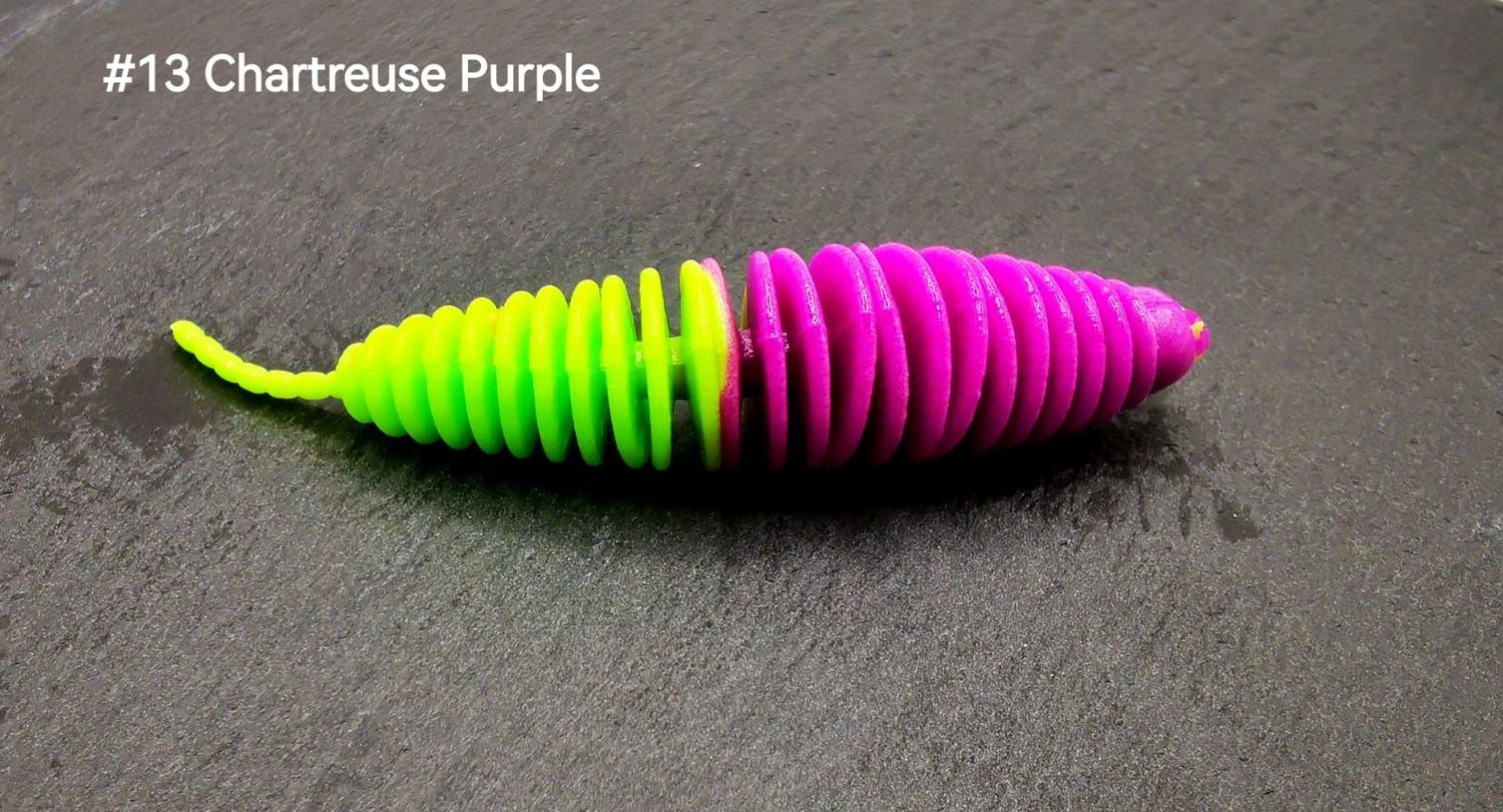 DER R.I.P 70mm - Chartreuse Purple - Code Andy
