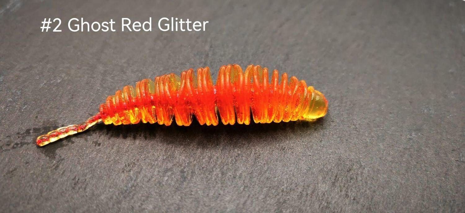DER R.I.P 70mm - Ghost Red Glitter