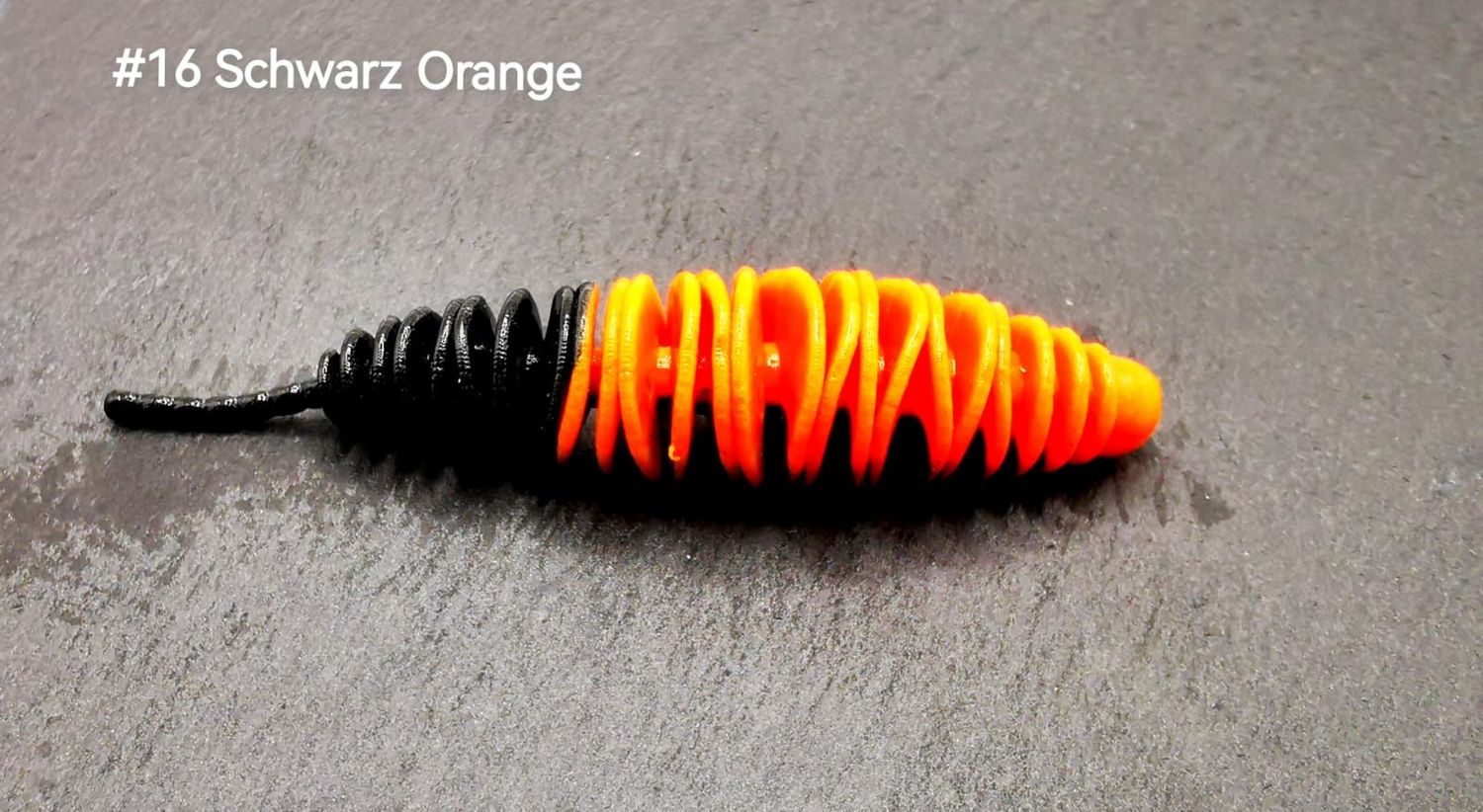DER R.I.P 70mm - Schwarz Orange - Code Chricky