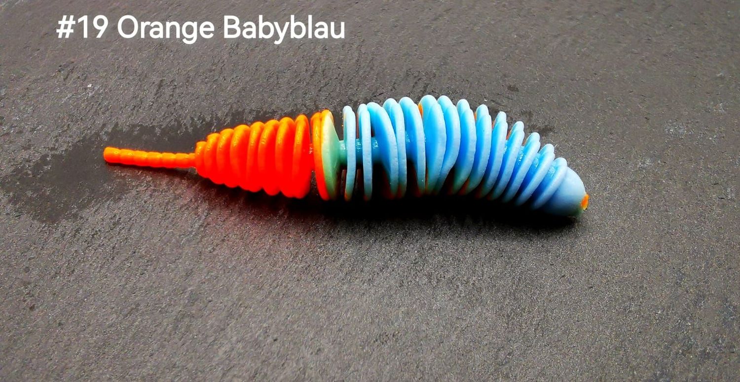 DER R.I.P 70mm - Orange Babyblau