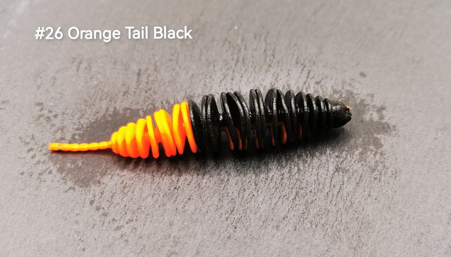 DER R.I.P 70mm - Orange Tail / Black