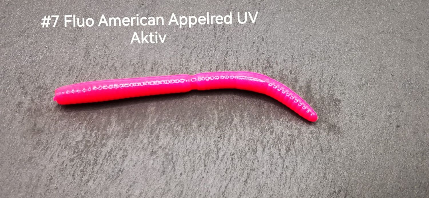 ACTIVA WURM Fluo American Apple-Red, auftreibend