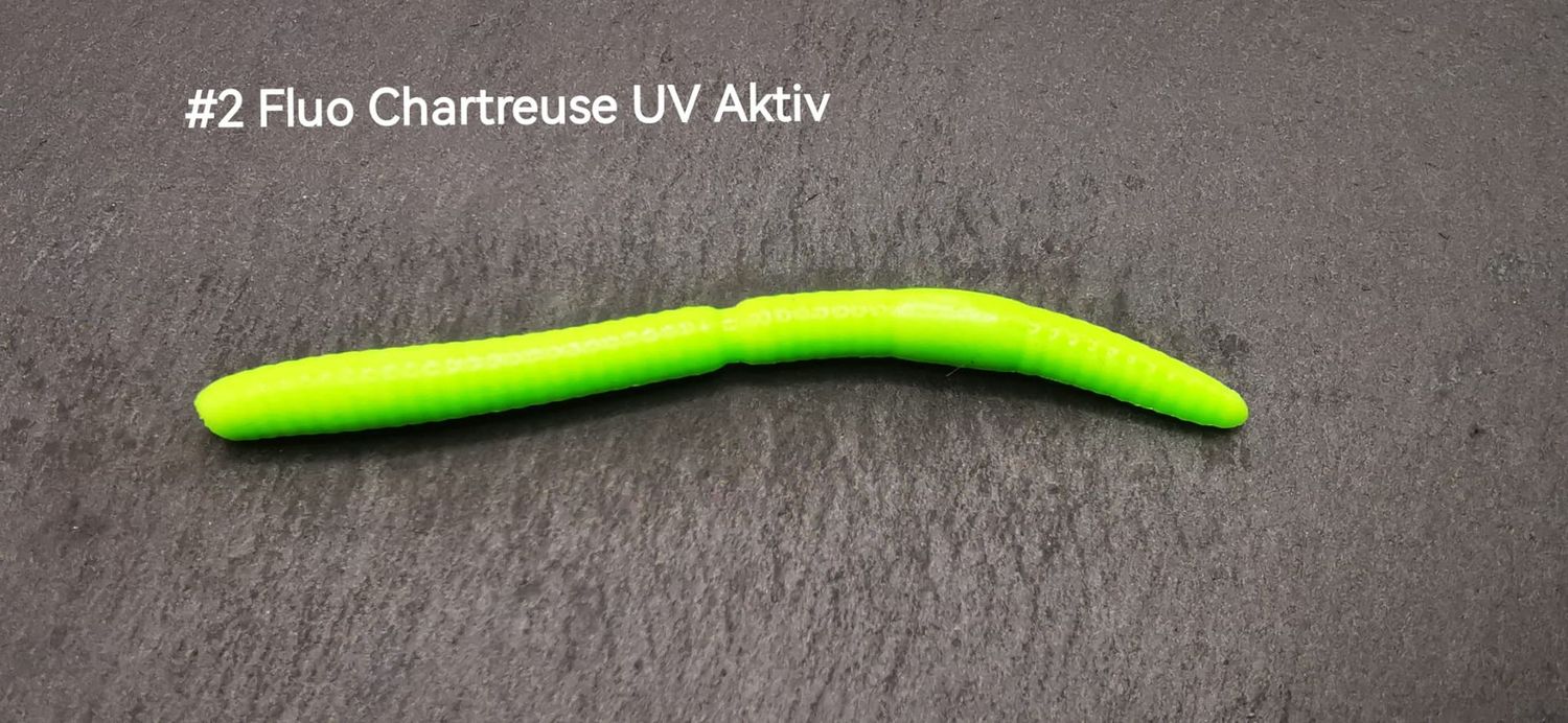 ACTIVA WURM Fluo Chartreuse, auftreibend