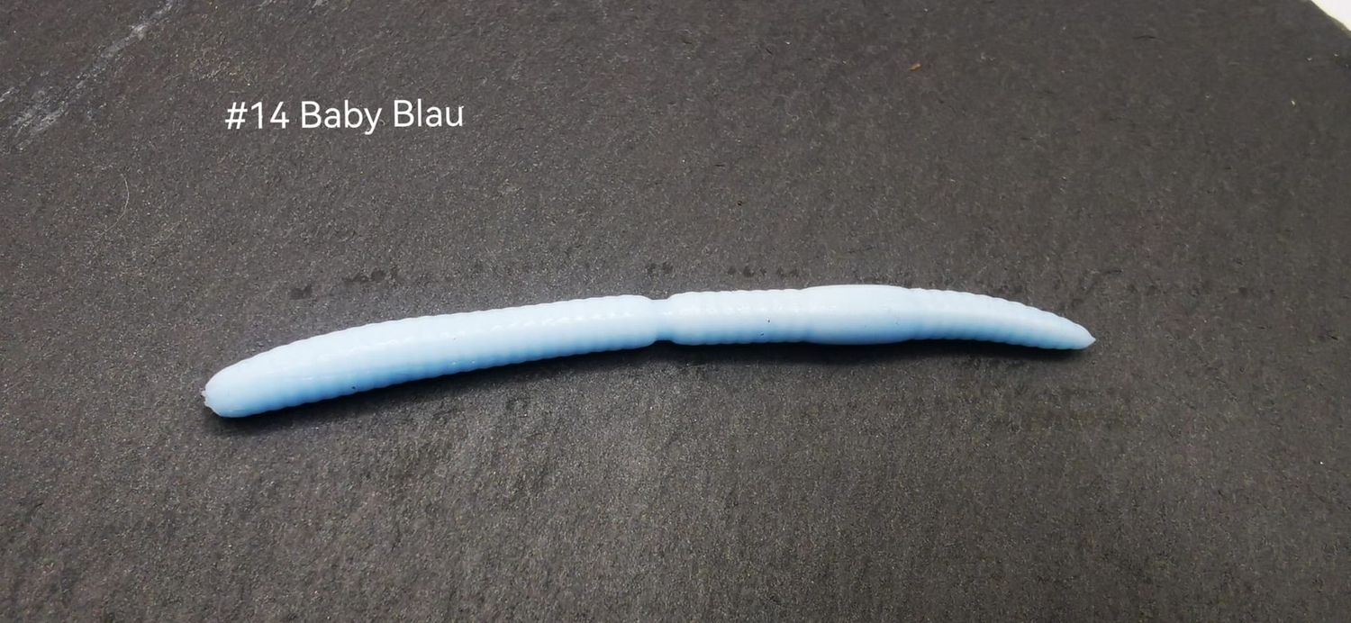 ACTIVA WURM Babyblau, auftreibend