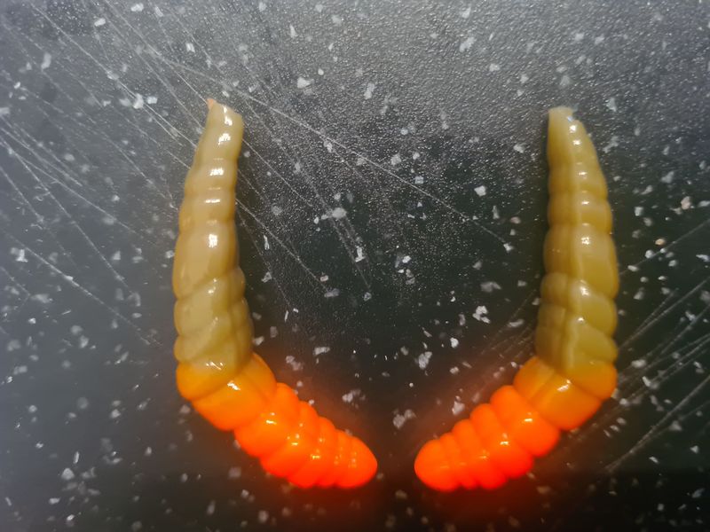 CurlyCatch olive / orange