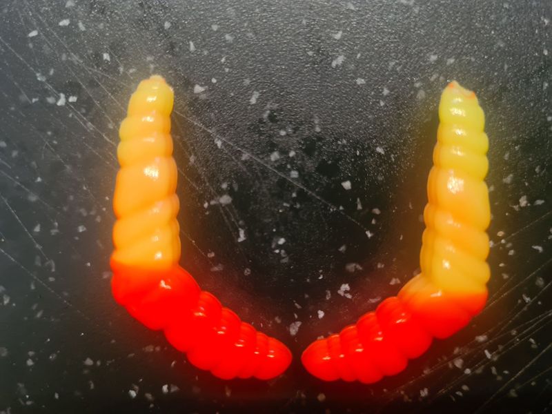 CurlyCatch gelb / rot