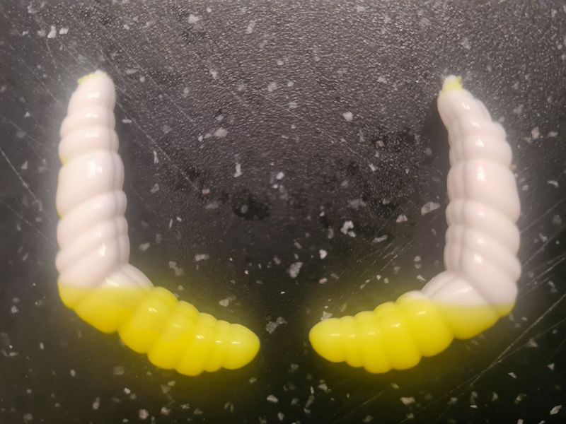 CurlyCatch weiss / gelb