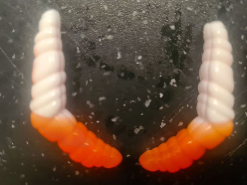 CurlyCatch weiss / orange