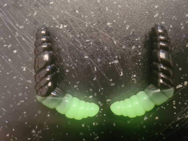 CurlyCatch schwarz / chartreuse