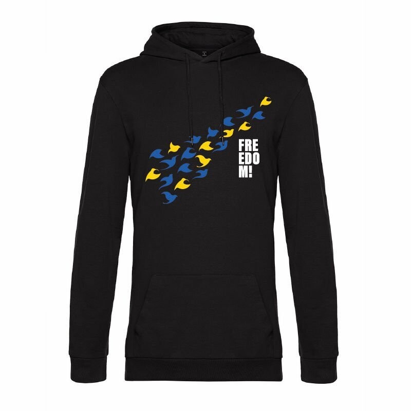 Hoodie Ukraine Vogel Freedom