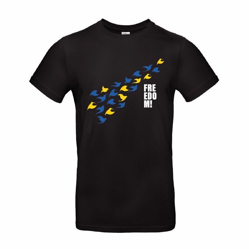 T-Shirt Ukraine Vogel Freedom