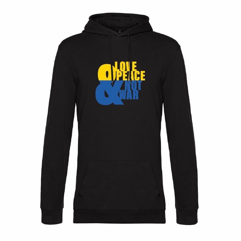 Hoodie Ukraine Love & Peace Typo