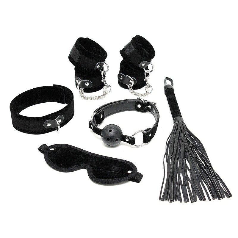 Rimba - Soft Bondage starter set met klittenband Rimba - Soft Bondage starter set met klittenband