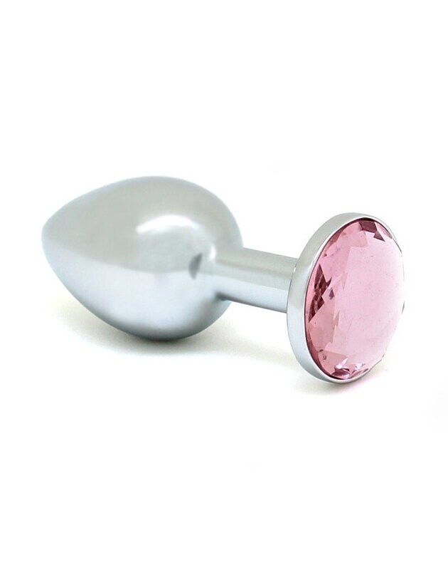 Rimba Buttplug XS Met Kristal (Roze) Rimba Buttplug XS Met Kristal (Roze)