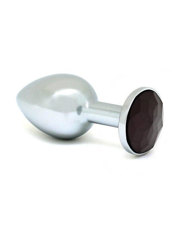 Rimba Buttplug XS Met Kristal (Zwart) Rimba Buttplug XS Met Kristal (Zwart)