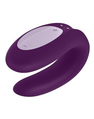 Satisfyer - Double Joy Purple Partner Vibrator incl. Bluetooth en App