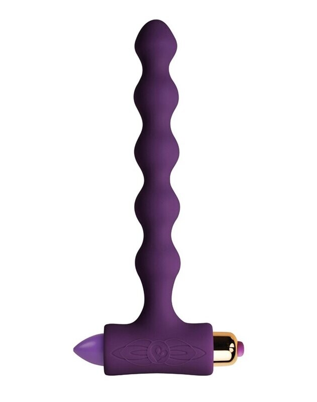 Rocks-Off - Petite Sensations Pearls - Anale Vibrator - Paars Rocks-Off - Petite Sensations Pearls - Anale Vibrator - Paars