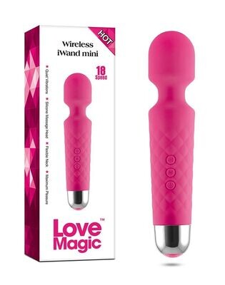 Love Magic - IWand Mini - Wand Vibrator Roze