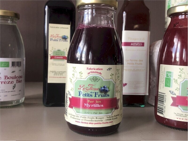 Pur Jus de Myrtilles BIO